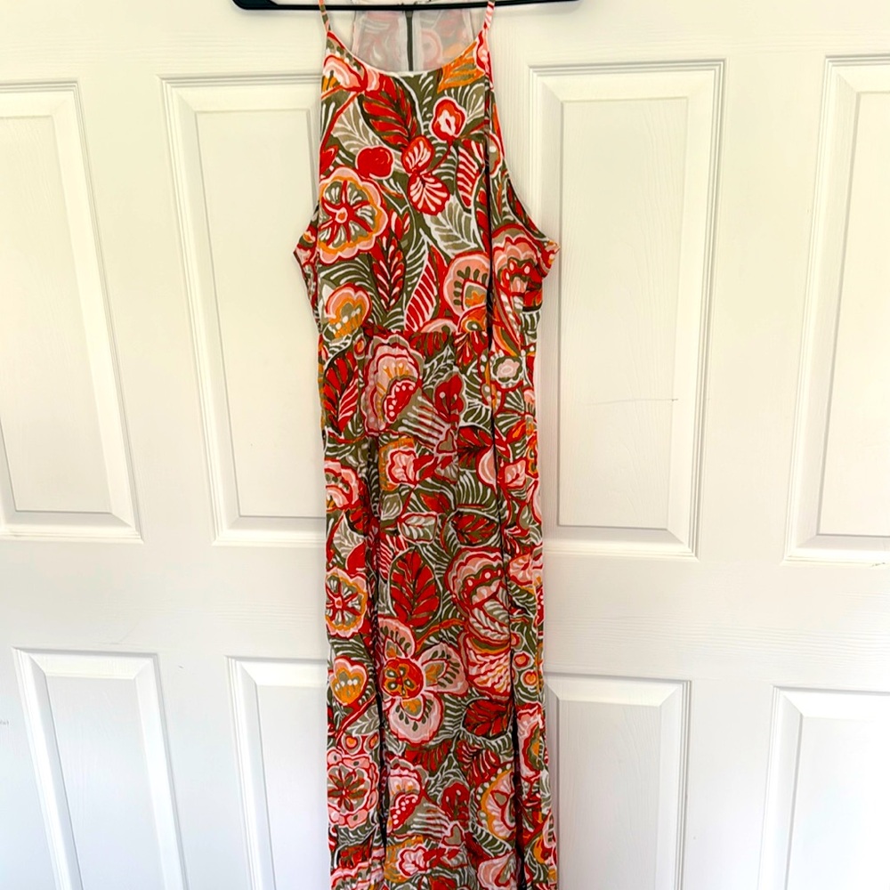 Loft Outlet Floral Sun Dress
